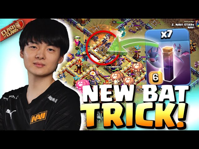 Stars invent new BAT TRICK for INSANE SPEED in Tournament FINALS! Clash of Clans