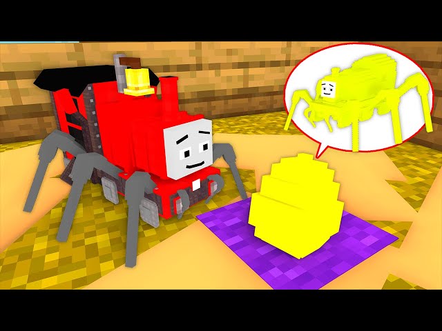 Monster School : Poor Choo Choo Charles, Lay Golden Eggs - Minecraft Animation