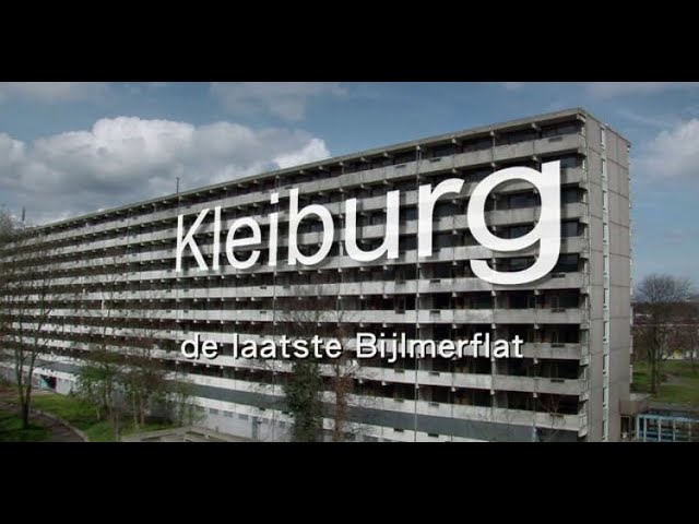 Kleiburg, de laatste Bijlmerflat