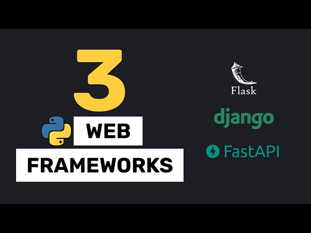 I built the same app 3 times | Which Python Framework is best? Django vs Flask vs FastAPI