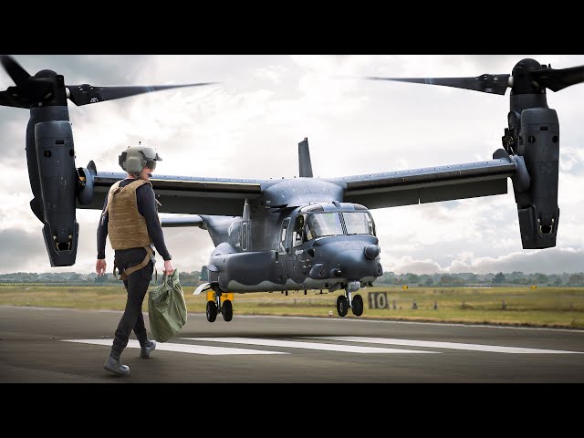 What It’s Like to Fly the $70M CV-22 Osprey