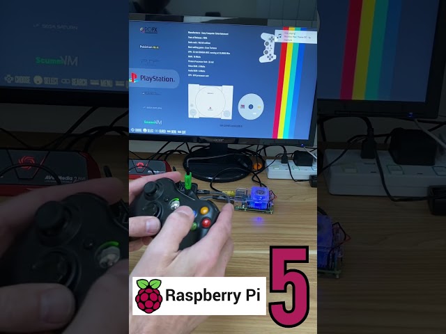 Raspberry Pi 5. Retro Gaming with Recalbox 9.2