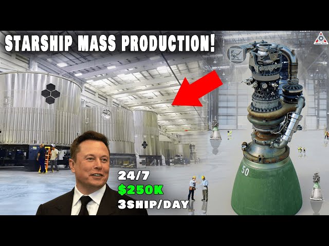 It's mind-blowing! Elon Musk just revealed NEW INSIDE Starfactory production shocked NASA