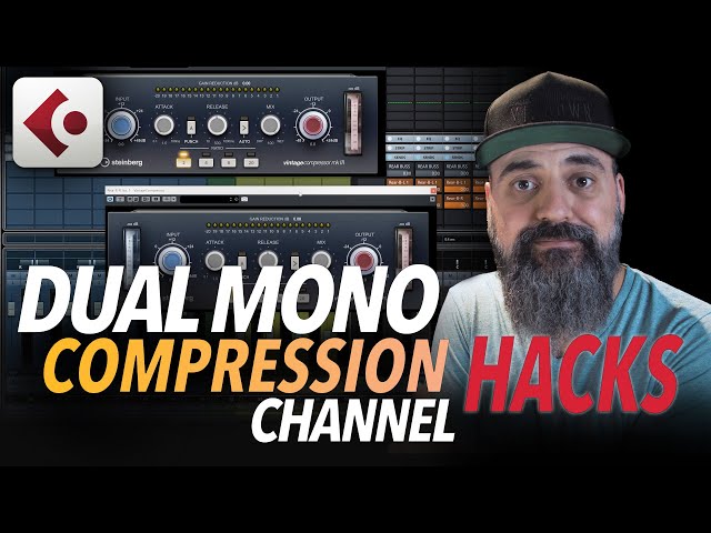 DUAL MONO Compression Channel HACKS in CUBASE