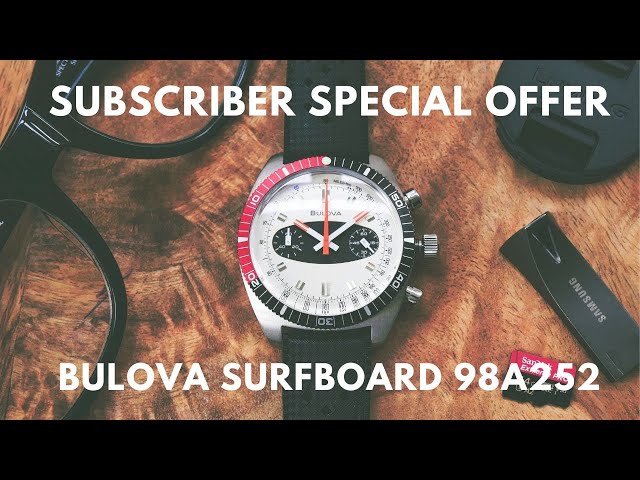 Subscriber Special Offer - The Bulova Surfboard 98A252 - Coke Bezel