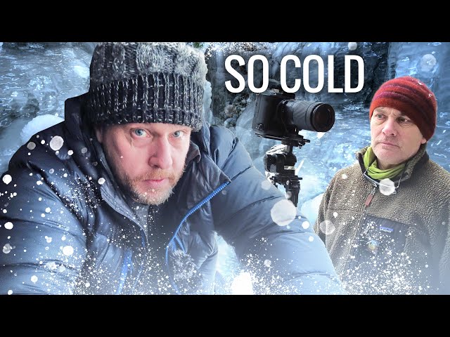 This Was Not Safe... Arctic Blast Landscape Photography