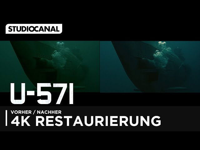 U-571 | 4K Restaurierung | Vorher Nachher Bildvergleich