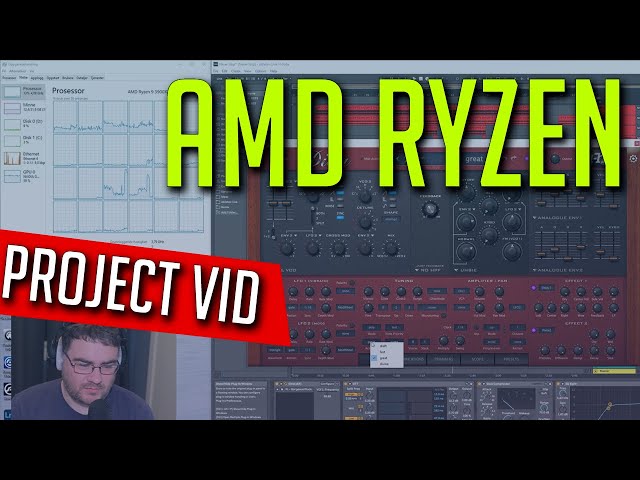 Ryzen 9 3900X - Ableton Live CPU Performance - Project: Never Stop