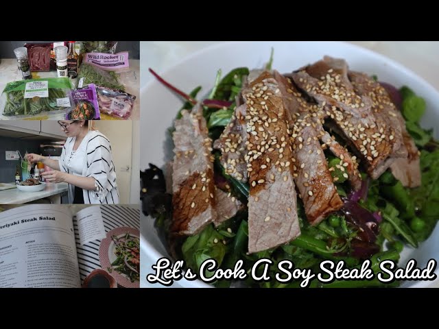 Let's Cook A Soy Steak Salad