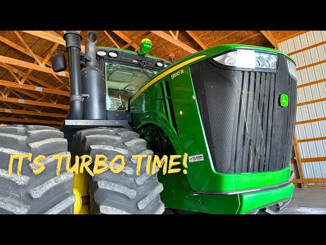 13.5L VGT turbo replacement on a John Deere 9510R