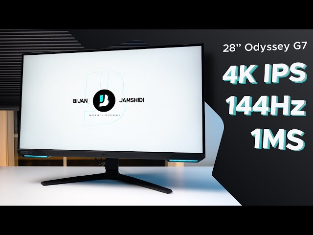Fast 4K 144Hz Monitor - Samsung Odyssey G7