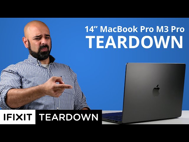 Inside Apple's M3 MacBook Pro: Teardown, X-Rays, and Parts Pairing Drama!