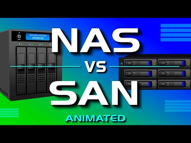 NAS vs SAN - Network Attached Storage vs Storage Area Network
