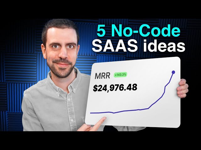 5 Simple No-Code SAAS Ideas You Can Launch In 2024