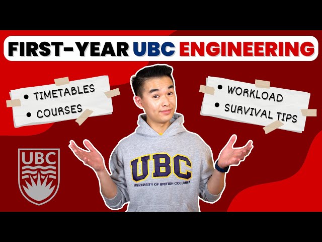 1ST-YEAR UBC ENGINEERING - Everything YOU NEED to KNOW! (Timetables, Courses, & Survival Tips)