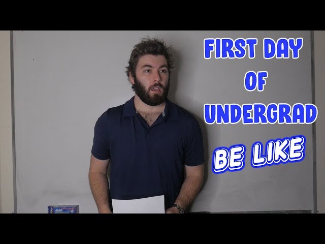 First Day Of Undergrad Be Like (Physics Majors)