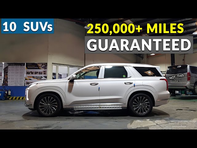 10 Long-Lasting SUVs – You Can Buy Today!