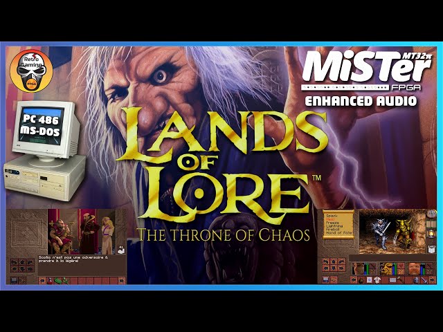Lands of Lore: The Throne of Chaos - i486 MS-DOS gameplay on Mister FPGA