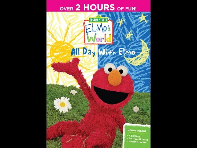 Elmo's World: All Day With Elmo (2013 DVD)