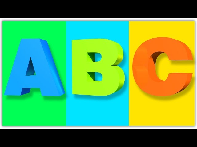 Alphabet Song for Toddlers | ABCD For Children | Letters & Poems For Kids