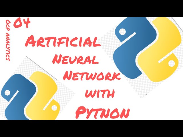 04 Artificial Neural Network and Deep Neural Network with Python