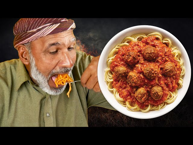 Tribal People Try Spaghetti and Meatballs For The First Time