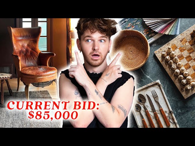 THE $50 CHAIR SOLD AT AUCTION + Amazon Home Goods YOU ACTUALLY WANT!