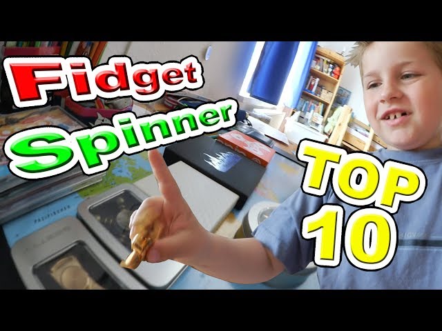 TOP 10 FIDGET SPINNER | Ash5ive Spielzeug