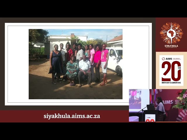 Siyakhula: The Journey, Challenges and Lessons Learned by a Health Economist, AIMS class of 2003
