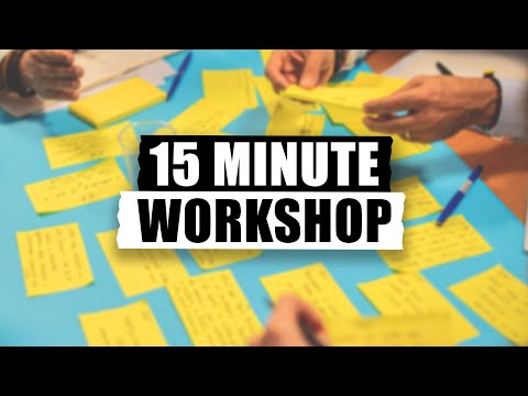 How to run your first workshop