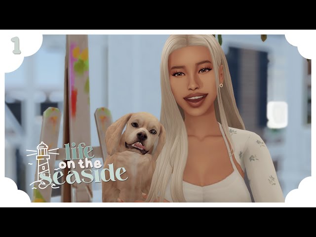 ep O1┊new beginnings 🌼 | the sims 4 | life on the seaside ⚓