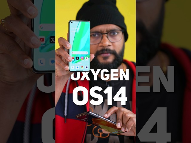 OnePlus OxygenOS 14 New Features ! #Shorts