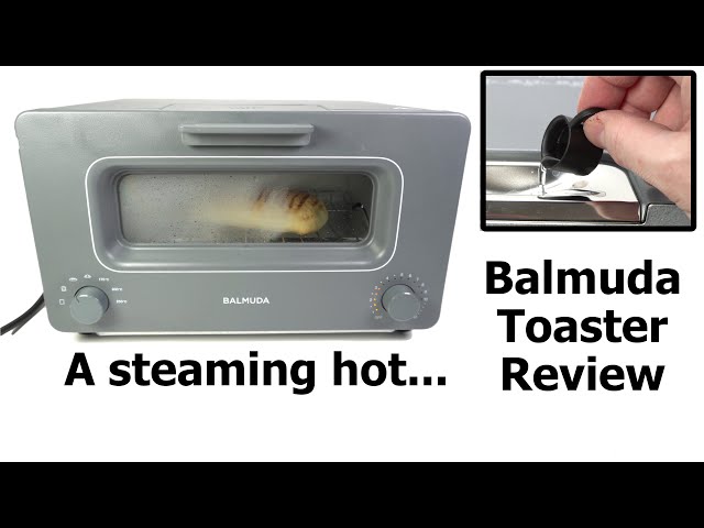 I got a Balmuda Toaster, but I'm not sure I get it.