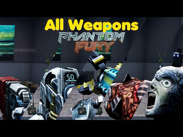 Phantom Fury - All Weapons (4K Ultra HD) - No Commentary