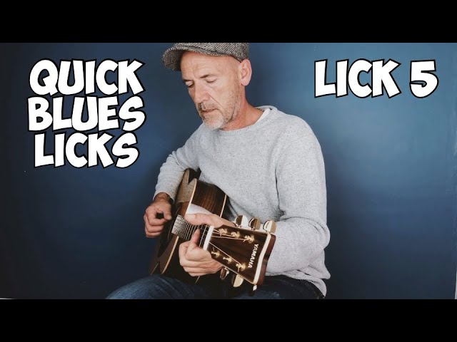 Quick Blues Licks - Lick 5