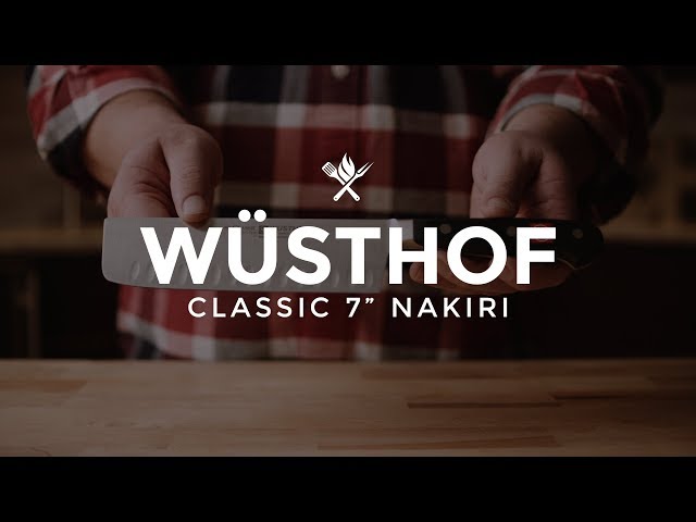 Wusthof Classic 7" Nakiri | Product Roundup by All Things Barbecue