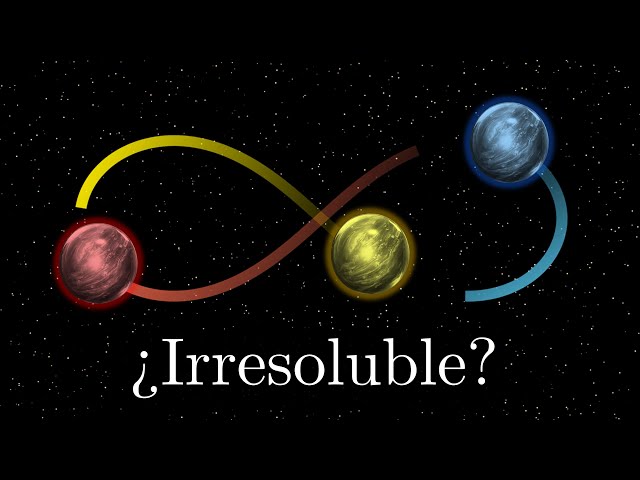 El Problema de los Tres Cuerpos, una Visualización del CAOS del Cosmos