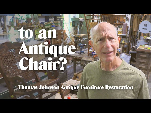 Who DID This!? - Thomas Johnson Antique Furniture Restoration