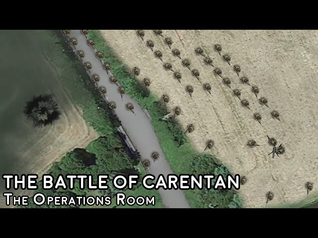The Battle of Carentan, Normandy 1944 - Animated
