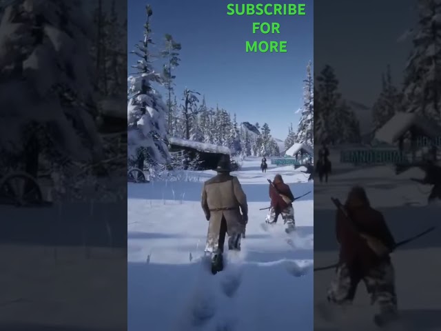A bad day in the mountains #reddeadredemtion2 #shorts ￼