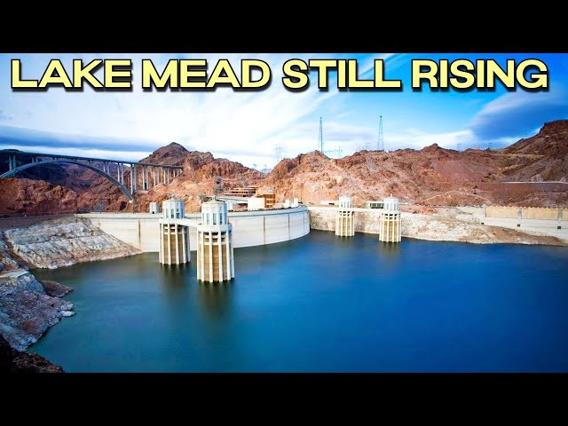 Lake Mead's water levels rose again in February, highest in 3 years.