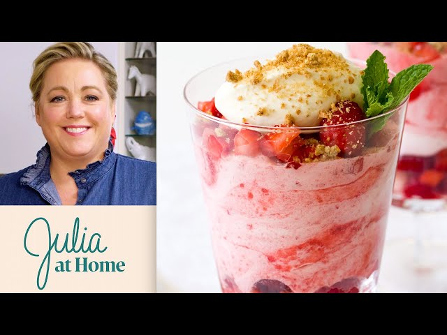 How to Make Summer Berry Fools | Julia at Home