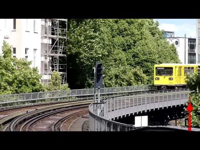U-Bahn Berlin U12 [HD]