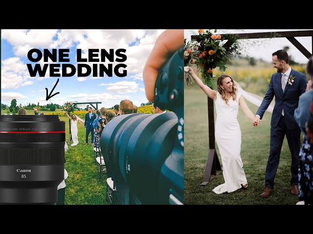 Canon R6 Wedding Photography Behind The Scenes | Canon RF 85mm F1.2