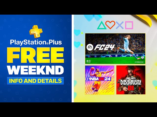 PlayStation Plus Free Weekend December 2023 - ALL Info & Details