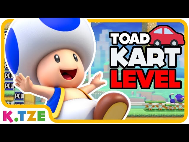 Toad Kart?! 🏎😂 Super Mario Maker 2 | K.Tze
