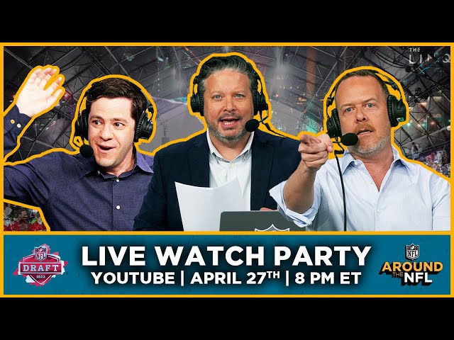 Live 2023 NFL Draft WATCH PARTY | Around the NFL Podcast