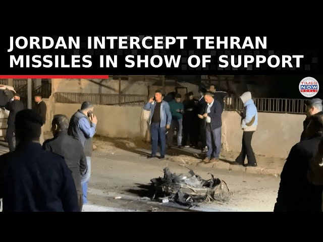Jordan's Intercept of Iran's Missiles Targeting Israel | Sign of Support Amid Heightened Conflict
