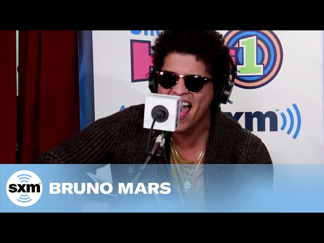 Bruno Mars - "Locked Out Of Heaven" [Live @ SiriusXM]