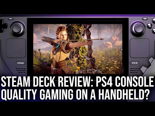 Steam Deck Review: Console Quality Handheld Gaming - Believe It!